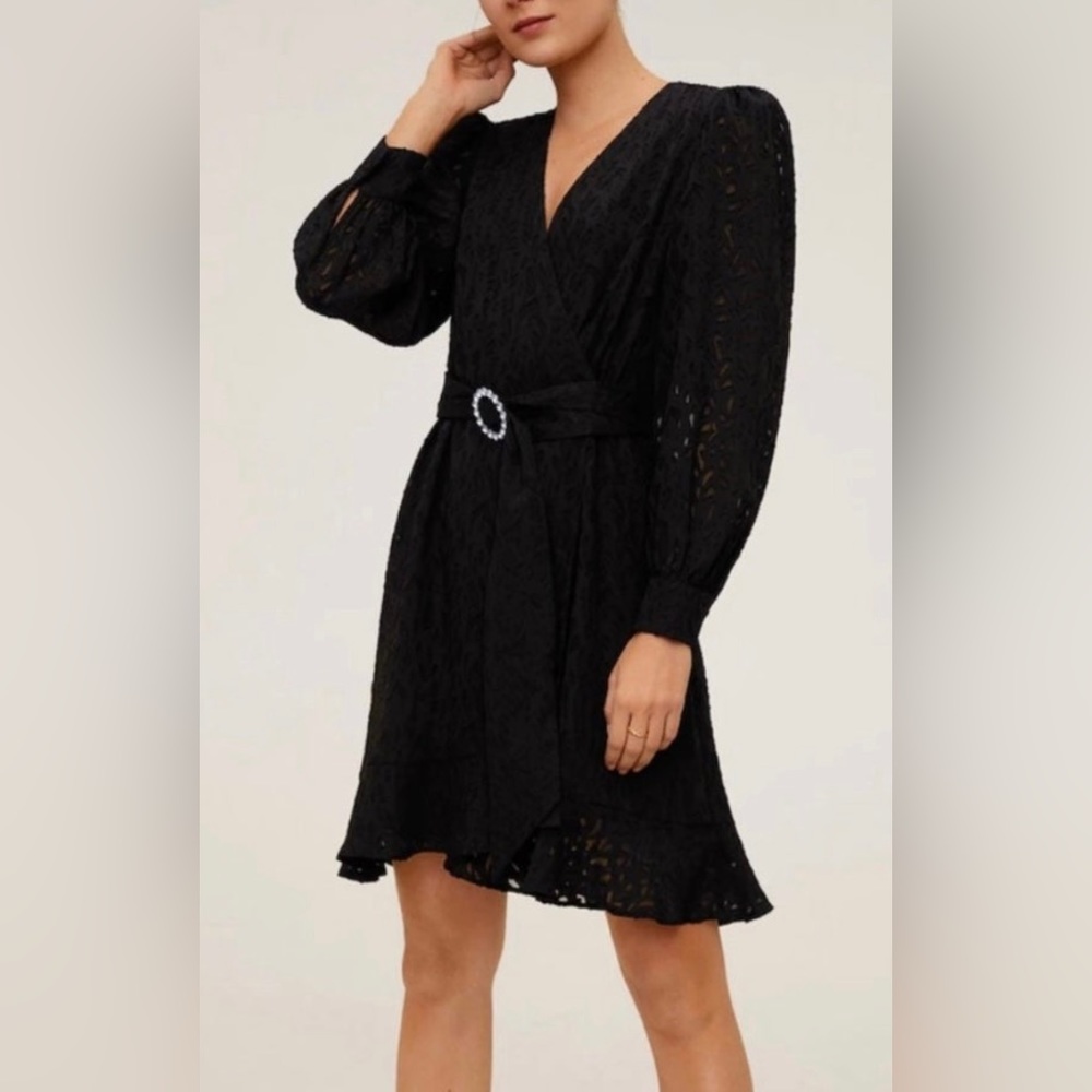 Mango wrapped dress